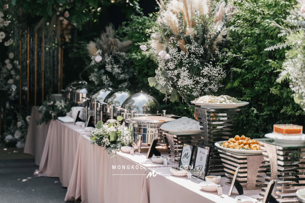 งานแต่งงาน Cocktail + Buffet @ บ้านใน