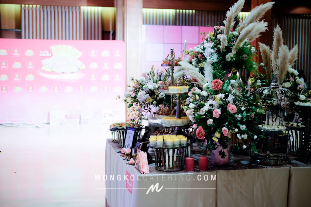 จัดเลี้ยง ค็อกเทล งานแถลงข่าว @ ธนาคารออมสิน สำนักงานใหญ่