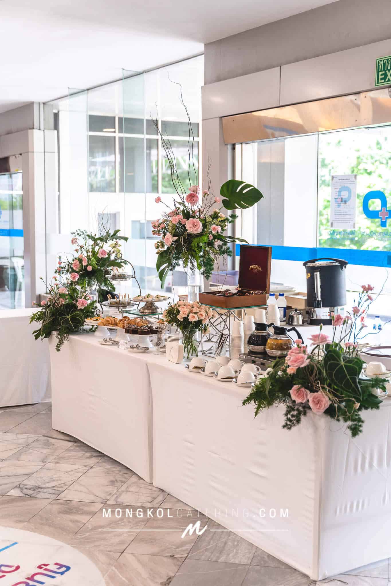 จัดค็อฟฟี่เบรค กาแฟกาอุ่นร้อน พร้อมขนมเบรค @ โรงพยาบาลปิยะเวท