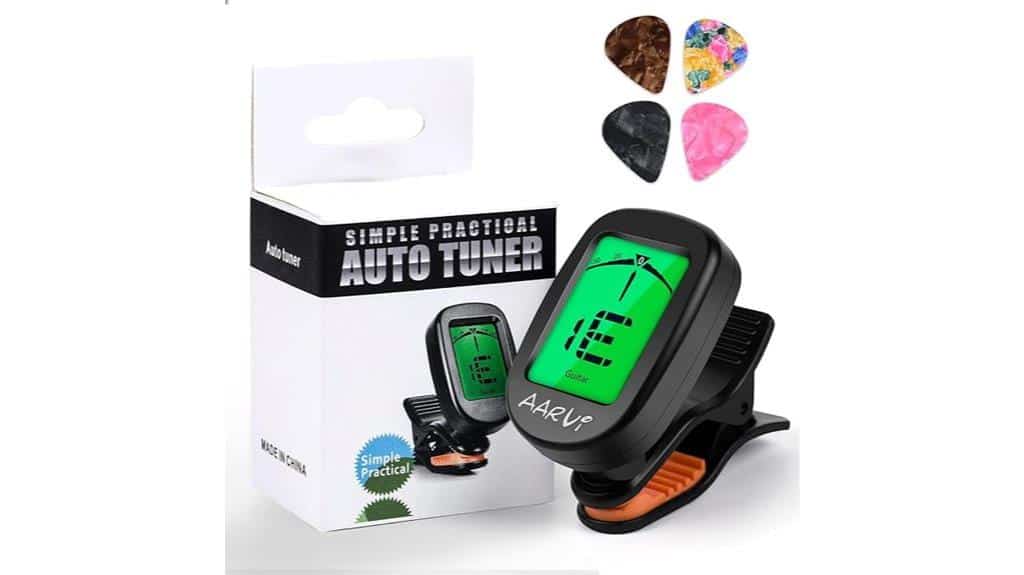 AARVI Clip On Guitar Tuner Review