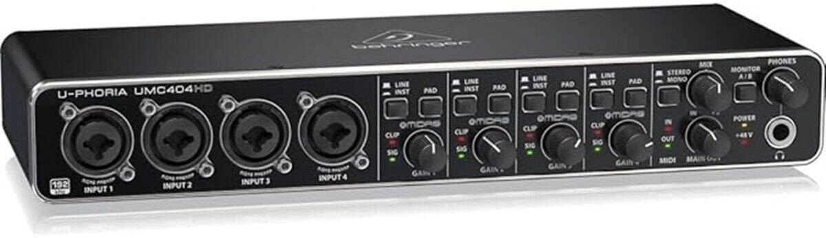 Behringer U-PHORIA UMC404HD Review