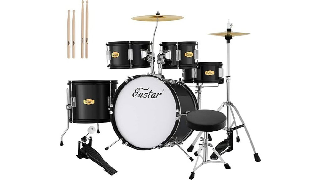 Eastar 16 Inch Drum Set EDS-350MBK Review