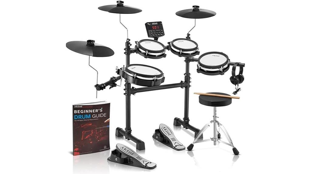 AKLOT B-CORE530 Electric Drum Set Review