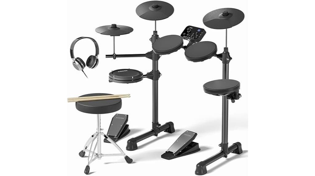 AODSK AED-400 Electric Drum Set Review