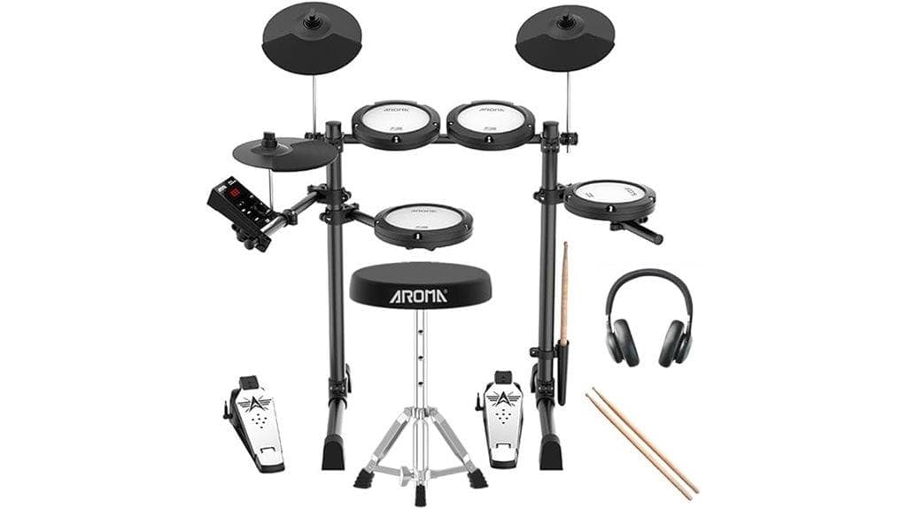 Aroma TDX-18 Electronic Drum Set Review
