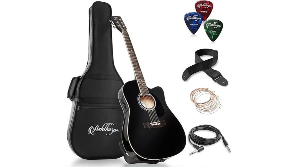 Ashthorpe Acoustic-Electric Guitar Package Review