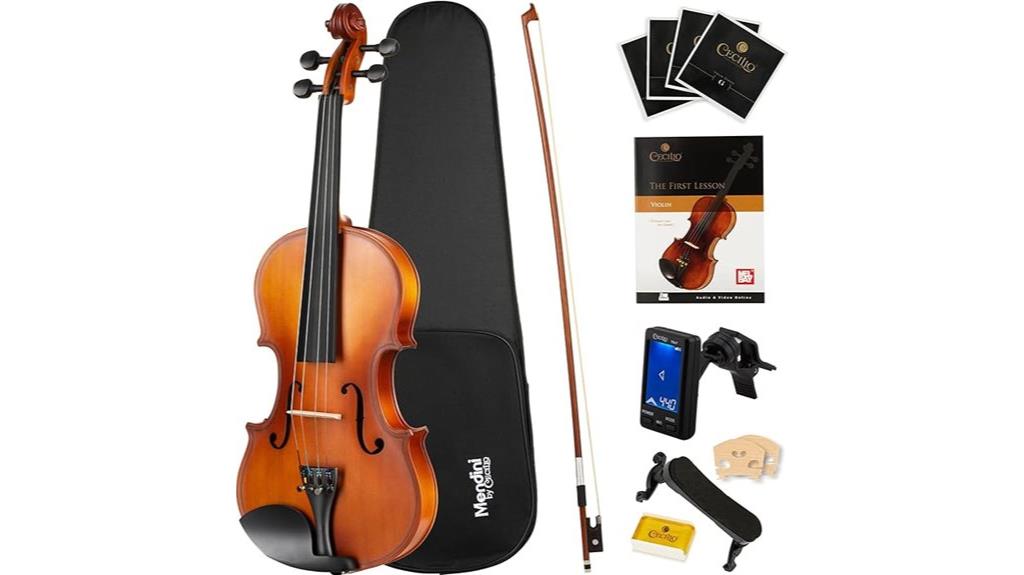 Mendini By Cecilio Beginners Full Size 4/4 Violin Set Review