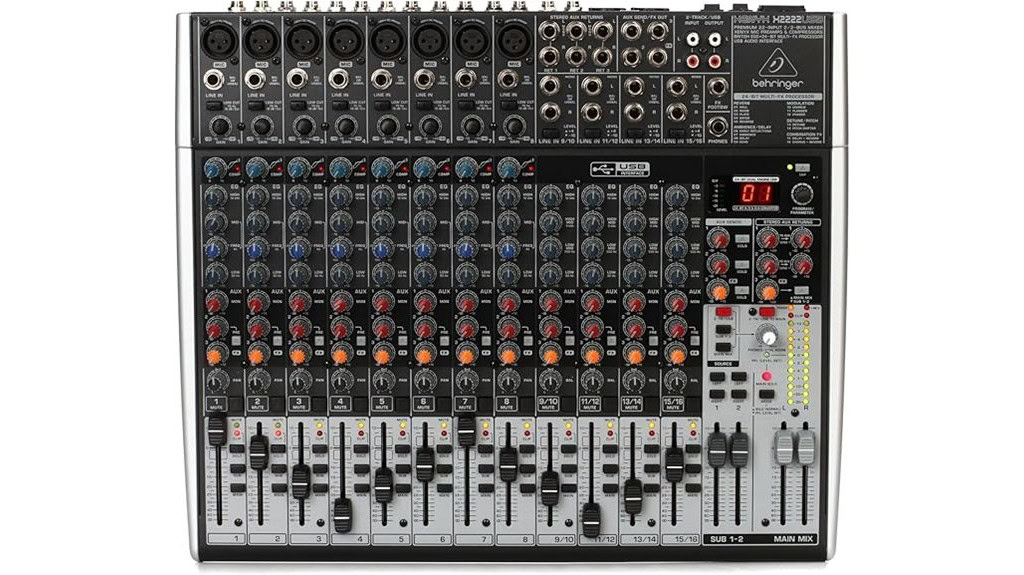 Behringer Xenyx X2222USB Mixer Review