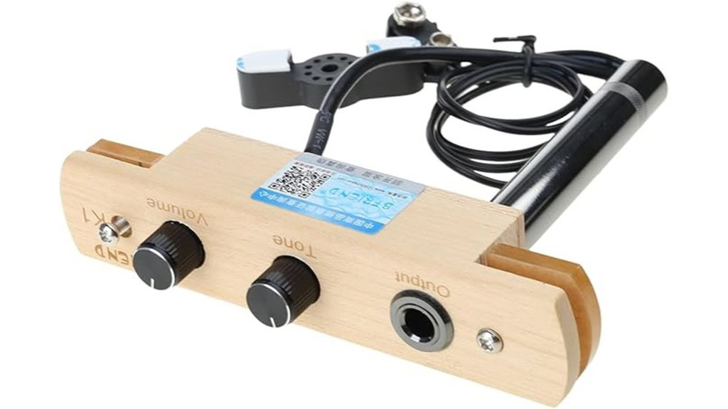 LFRXION Microphone Pickup Systems Review: Cajon Drum Sound Hole