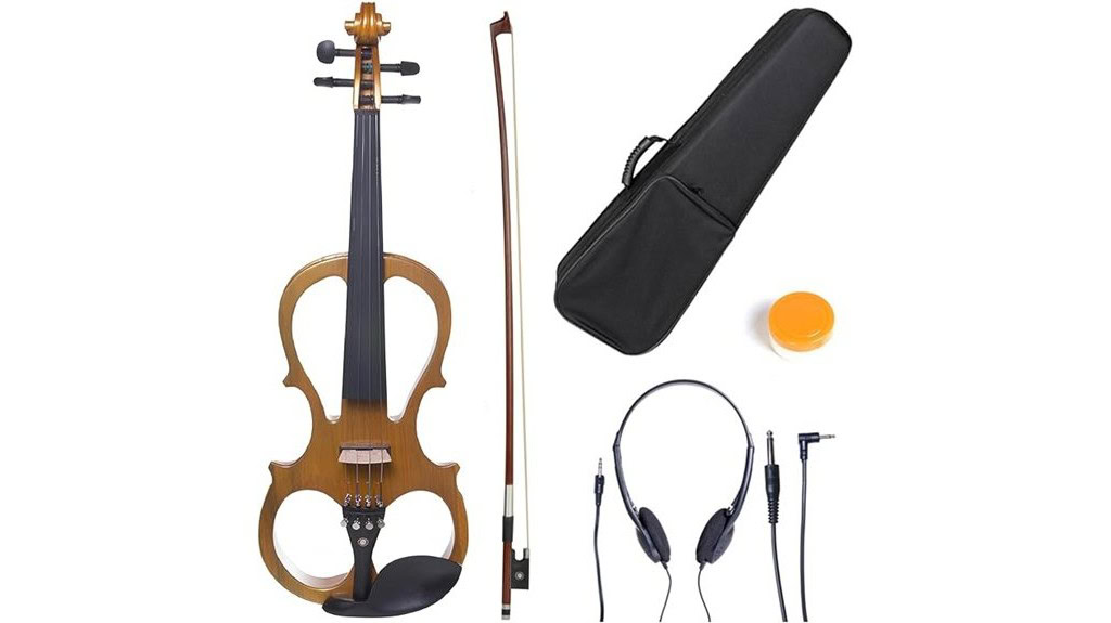 Cecilio Full-sized 4/4 Left-Handed Electric Silent Violin Ebony Fittings Review