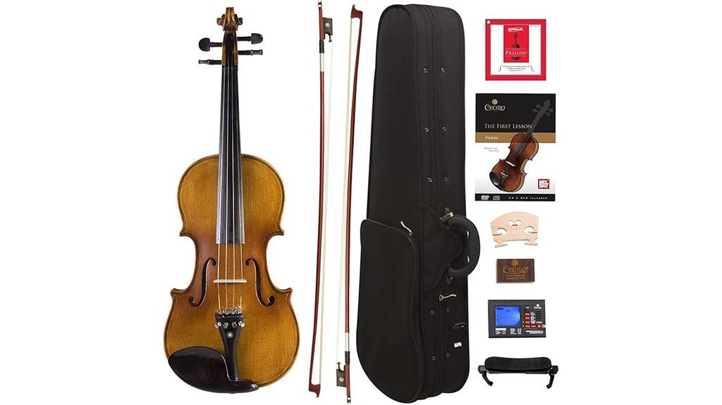 Cecilio Full Size 4/4 Violin CVN-500 Review