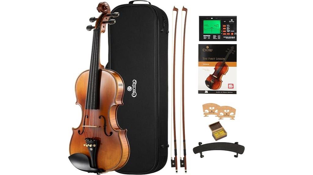 Cecilio Violin 4/4 Full Size Kit Hand Oil Rub Review