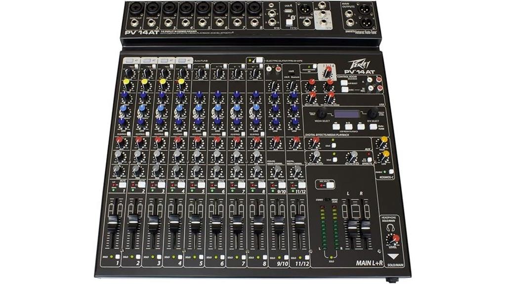 Peavey PV 14 AT Review: Compact Mixer Insights