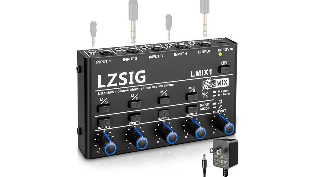LZSIG Mini Audio Mixer Review