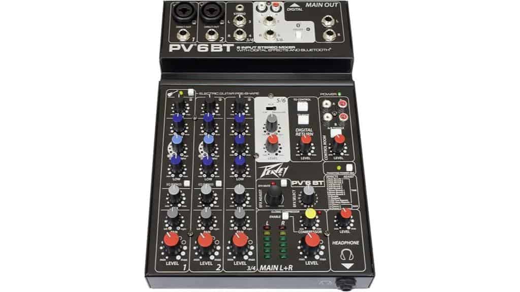 Peavey PV 6 BT Mixer Review