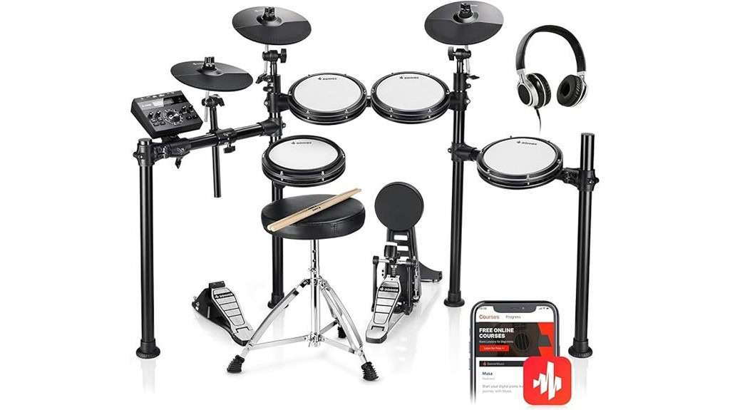 Donner DED-200 Electric Drum Set Review