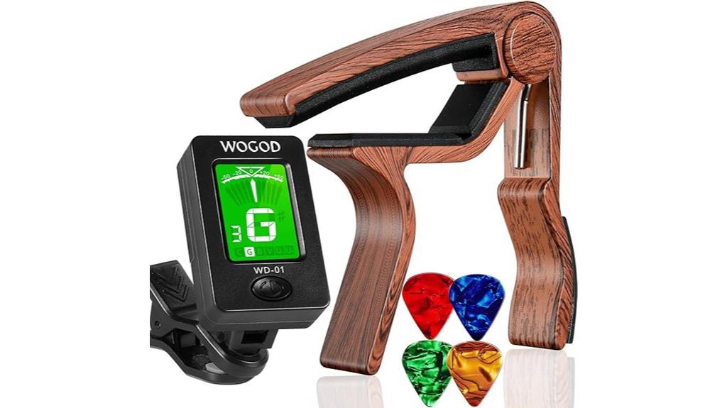WOGOD Guitar Tuner and Capo Review: Essential Tool