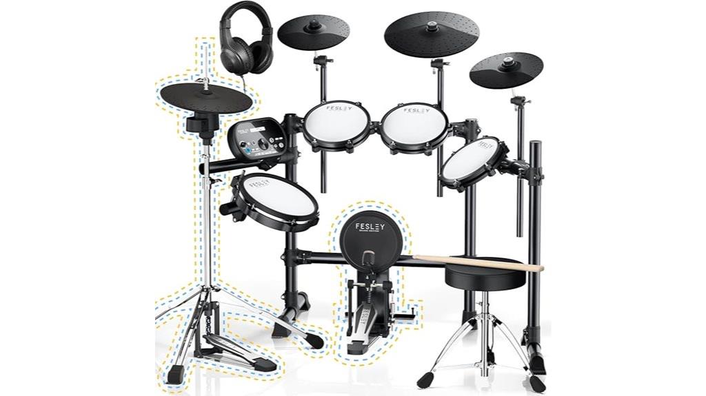 Fesley Electric Drum Set Review