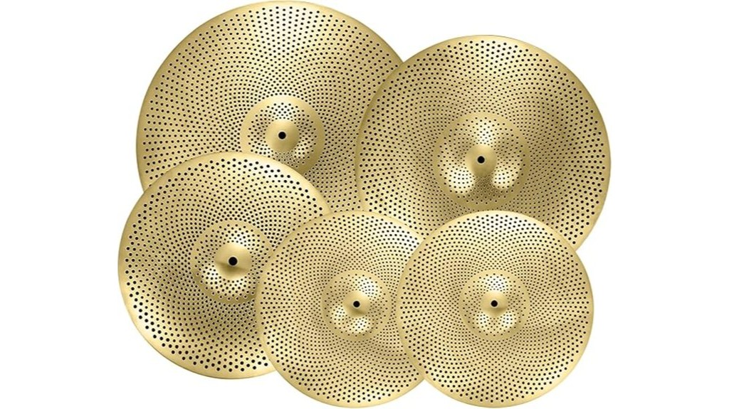 Juilsioa Cymbal Pack Review: Golden Low Volume Cymbals