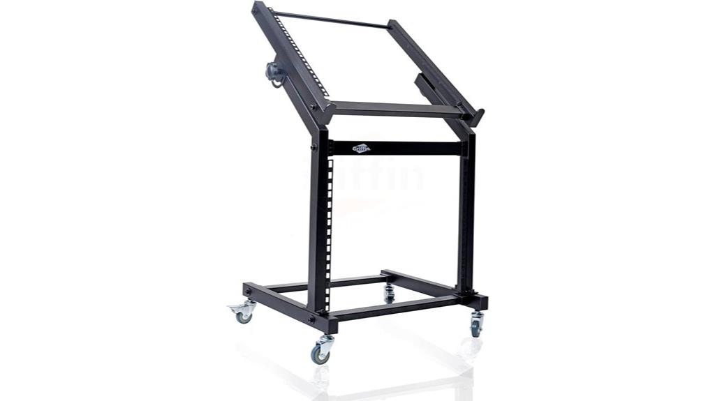 GRIFFIN 19U Rack Mount Rolling Stand Review