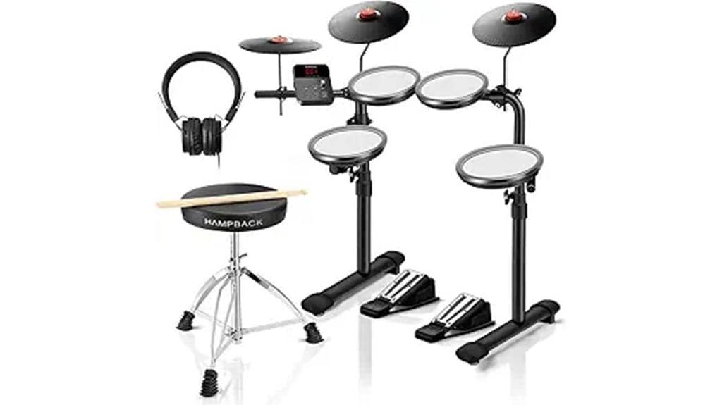 HAMPBACK MK-0 Electric Drum Set Review