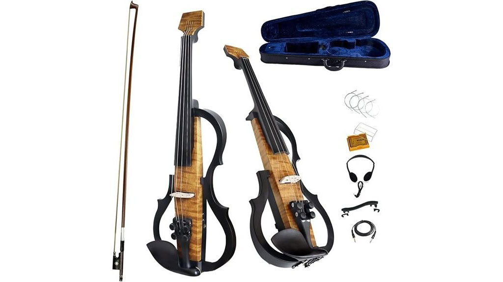 ALIYES Premium Carbon Fiber Electric Violin ZNDS-2311 Review