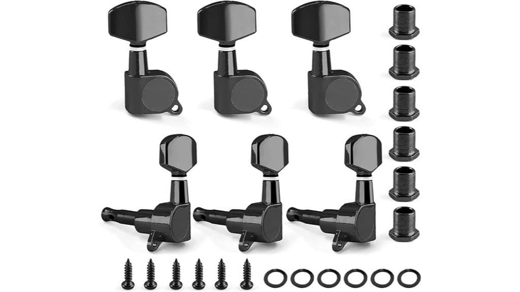Jiozermi Black Sealed Guitar Tuners Review