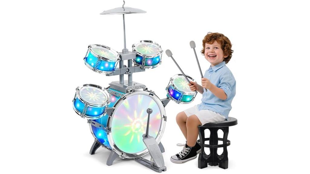 LeeQee Drum Set for Kids Review