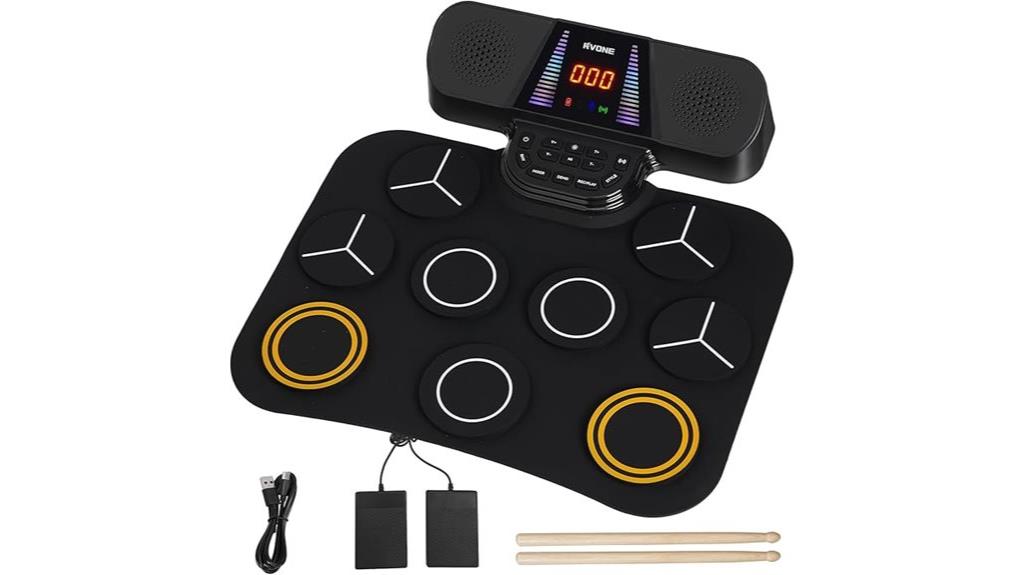 RVONE Electric Drum Set for Kids Review