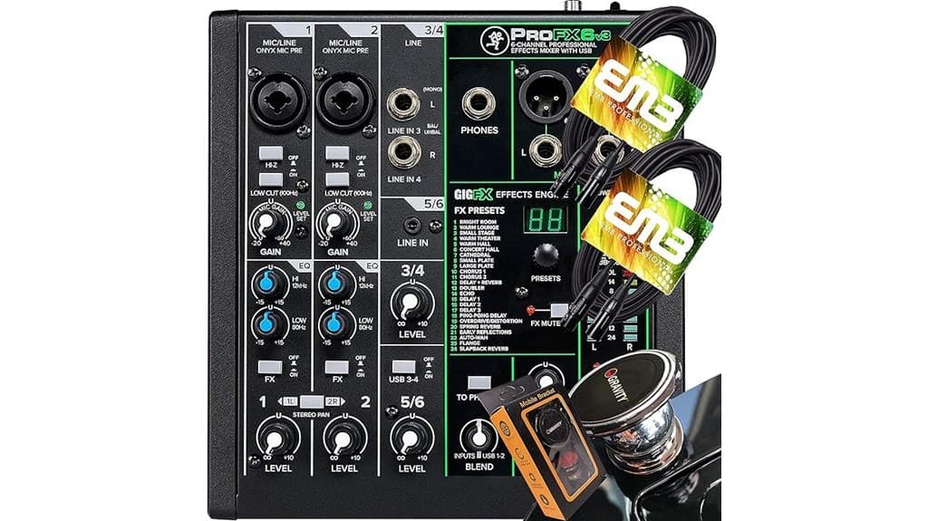 Mackie ProFX6v3 Mixer Review: Performance Unleashed