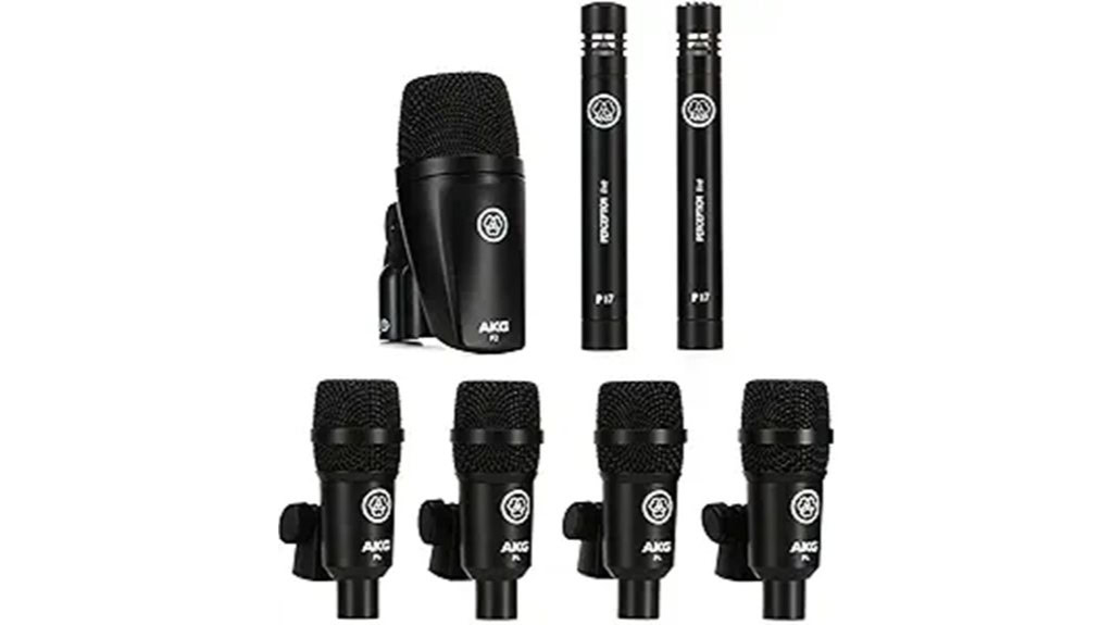 AKG Drum Set Session 1 Microphone Set Review