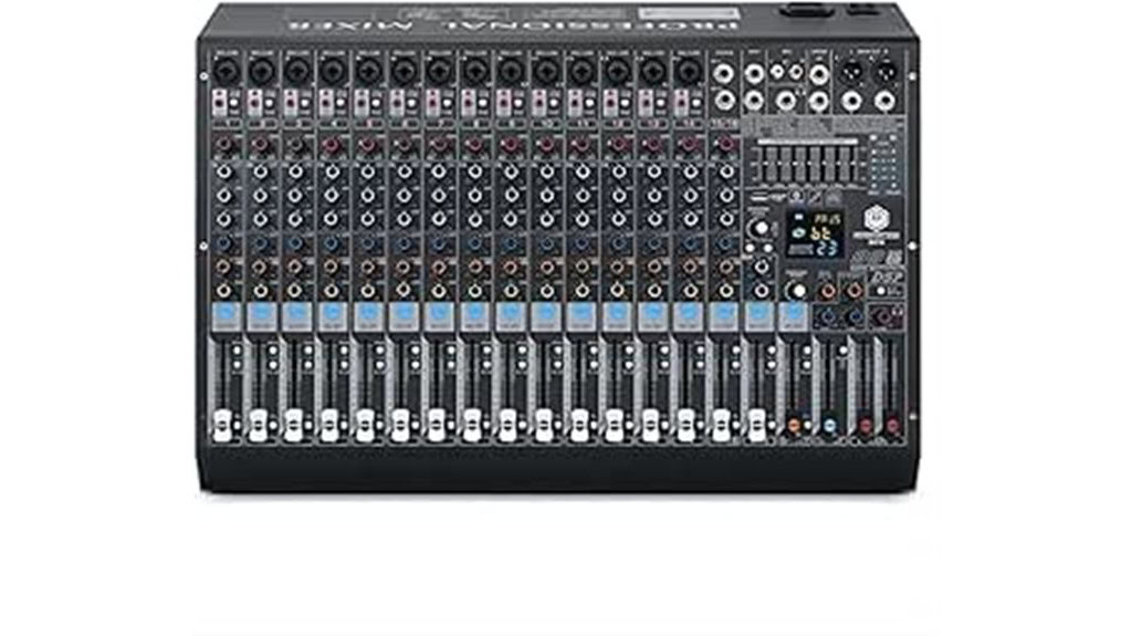W IN-MIX DX16 Mixer Review: Performance Unleashed