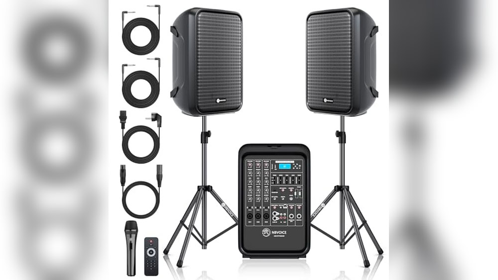 NBVOICE Professional Portable All-in-One PA System Review