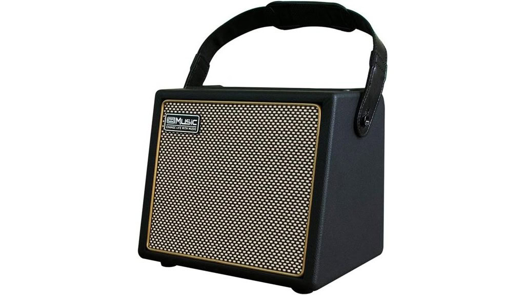 Coolmusic Acoustic Guitar Amplifier Review: Sound Meets Portability