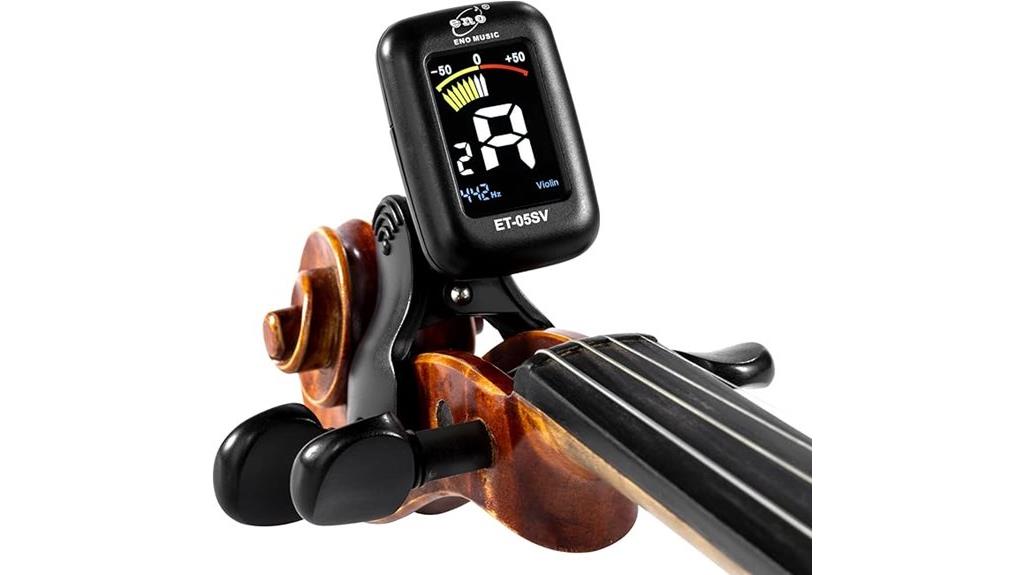 ENO MUSIC Professional Violin Viola Tuner Review