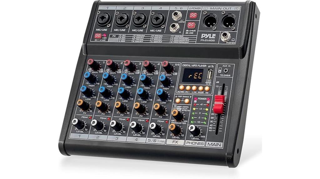 Pyle PMX466 Professional Bluetooth DJ Mixer Review
