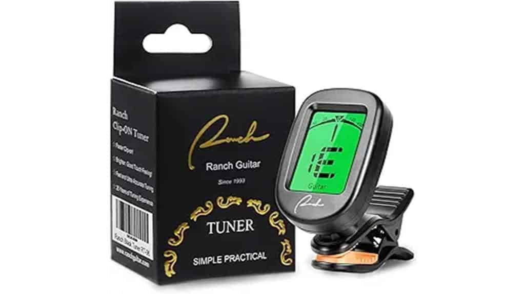 Ranch Guitar Tuner Clip On Review