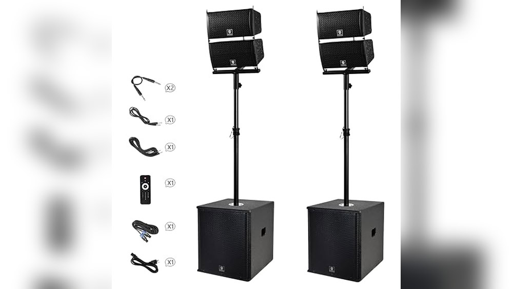 RK RECK 6000W P.M.P.O Stereo 15-inch PA Speaker System Review