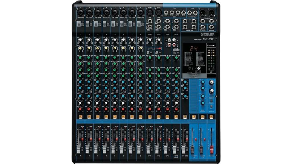 Yamaha MG16XU Mixer Review: Sound Excellence Unleashed