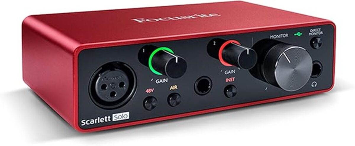 Focusrite Scarlett Solo Review: Studio Quality Sound