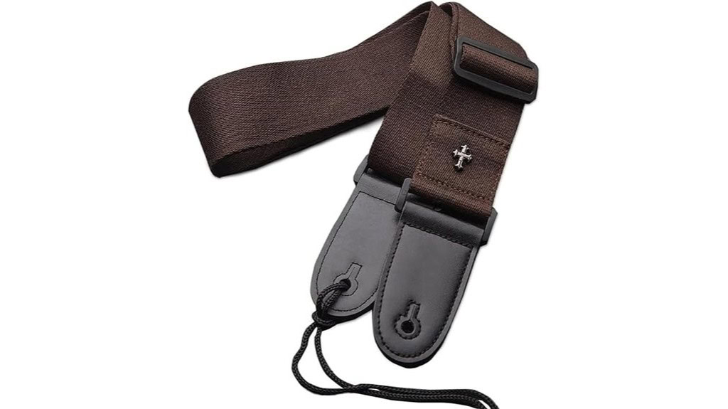 Guitar Strap Woven Simple Leather Ends Review: Stylish and Comfortable Choice