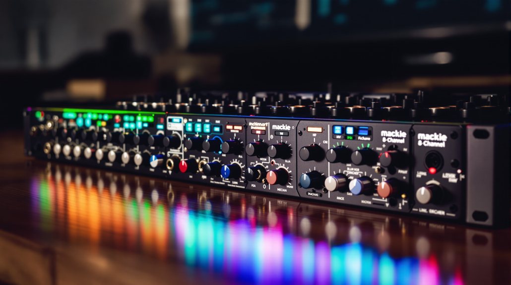 Best 8-Channel Audio Mixers From Mackie: a Comprehensive Review