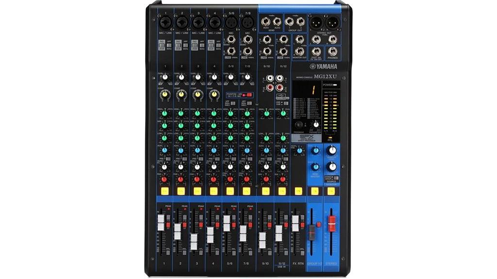 Yamaha MG12XU Mixer Review: Versatile Sound Solutions