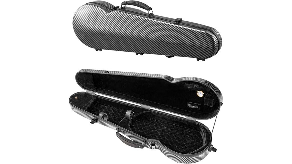 VEVOR 4/4 Full Size Violin Case Hygrometer Professional Shape Review