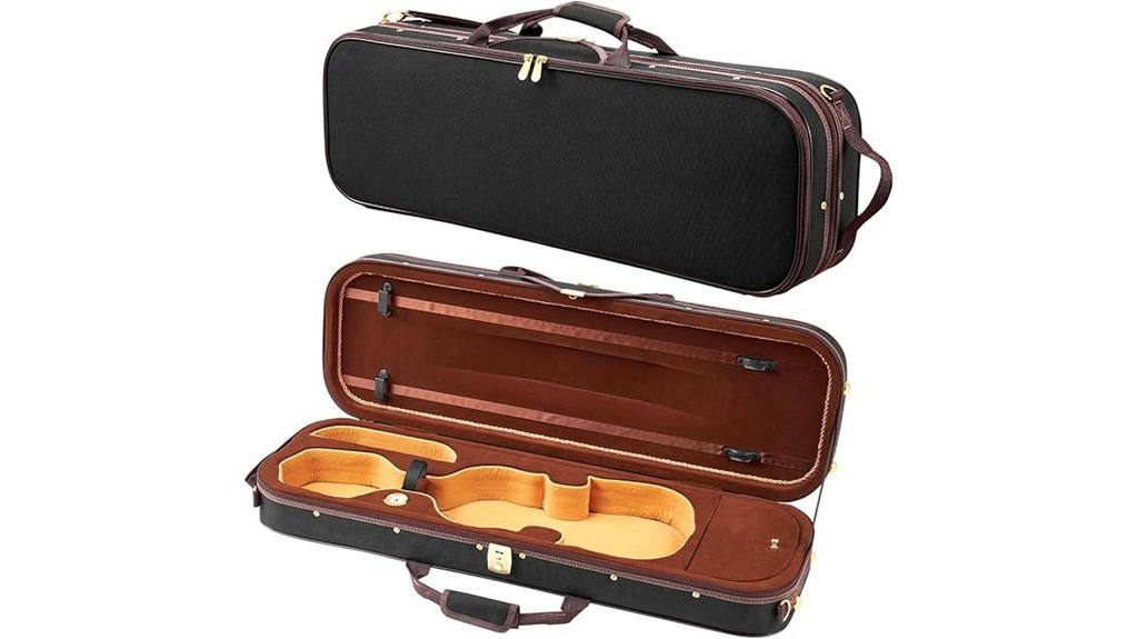 VEVOR 4/4 Full Size Violin Case With Hygrometer Oblong Shape Review