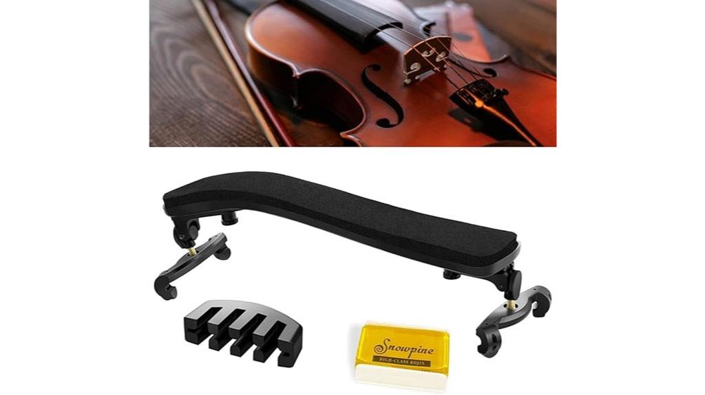 SUEWIO Violin Shoulder Rest 4/4-3/4 Size Review