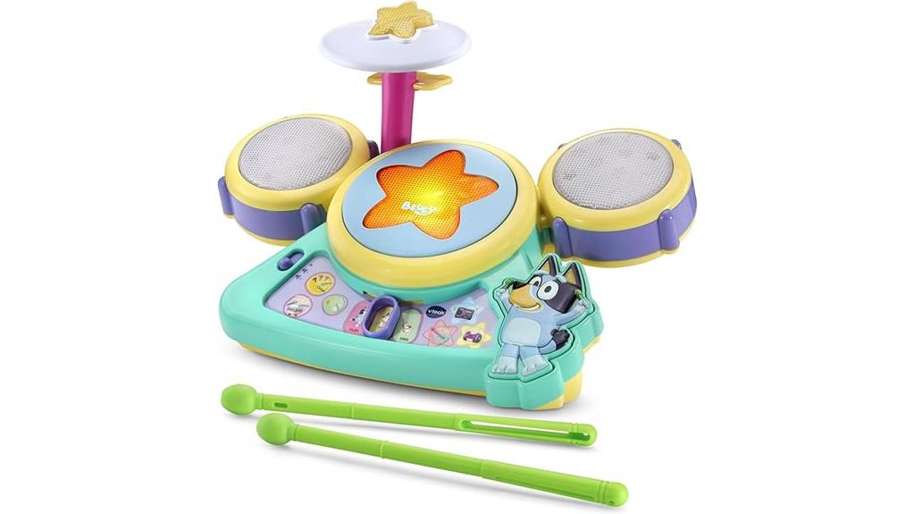 VTech Bluey Hooray Drum Set Review
