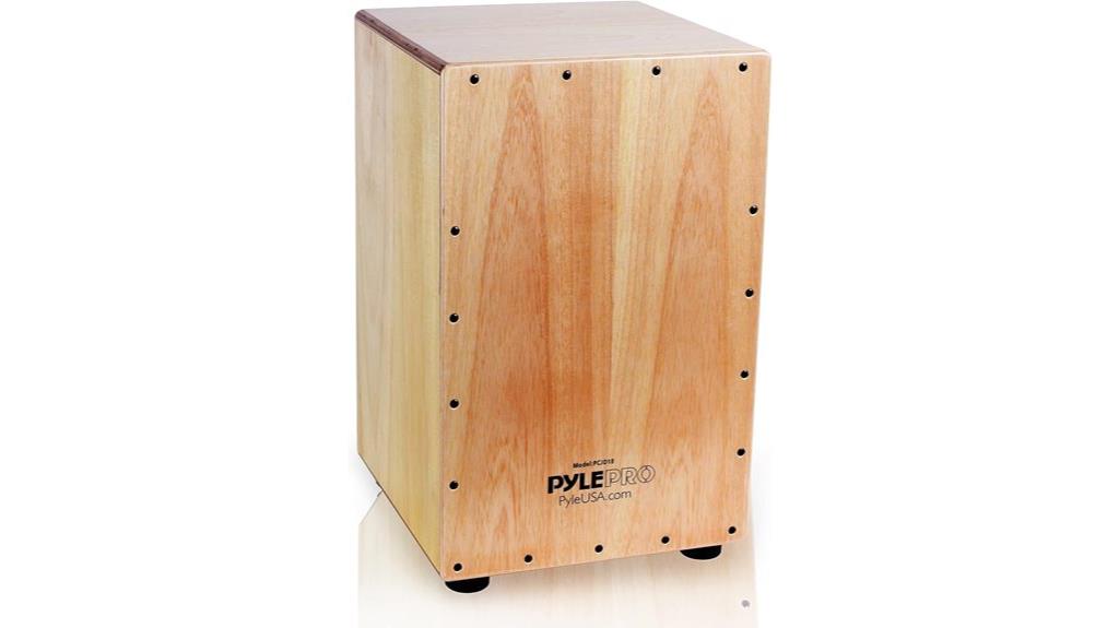 Pyle Cajon-Wooden Percussion Box Review