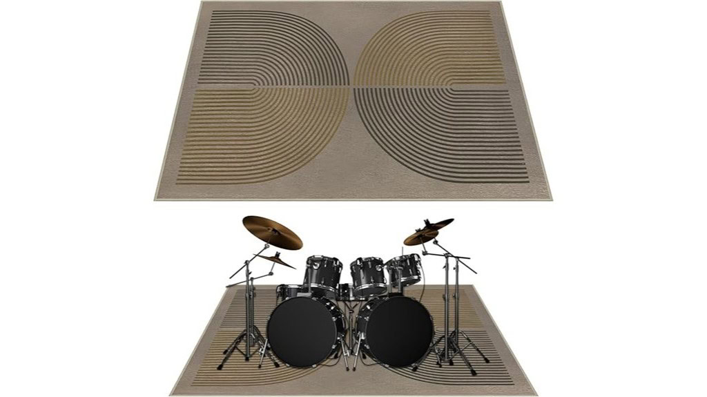 Ythropon 4x6 Ft Electric Drum Set Mat Review
