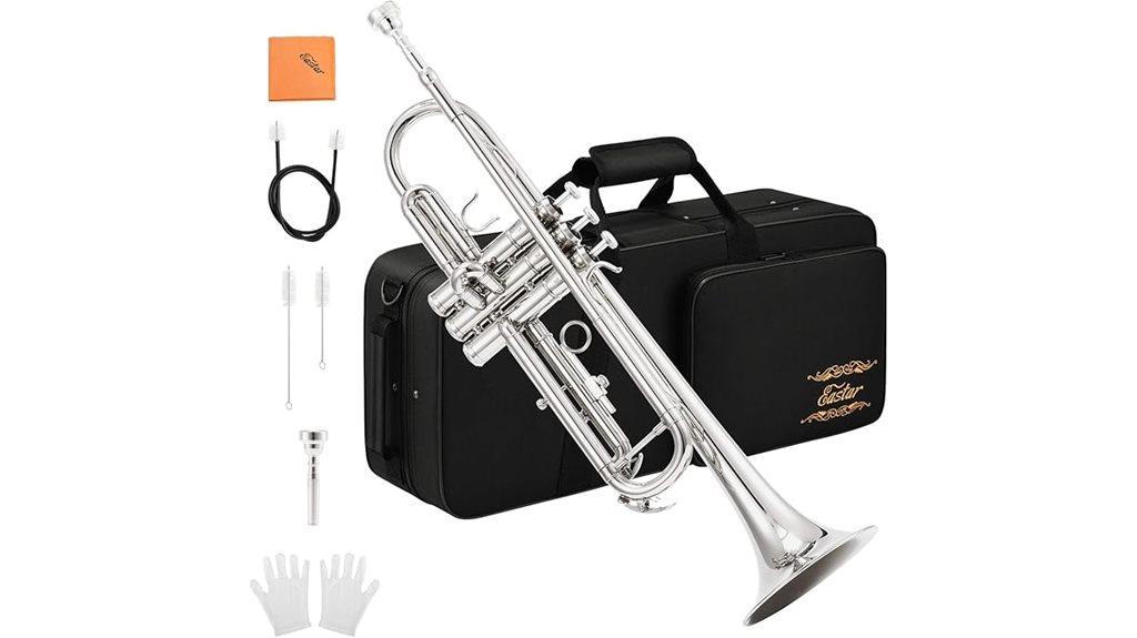 Eastar Bb Standard Trumpet Silver Set Review